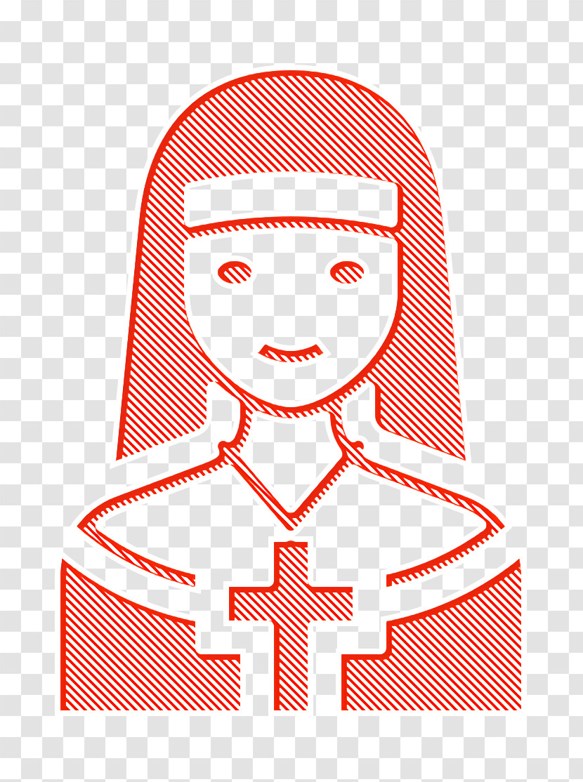 Occupation Woman Icon Nun Icon Christian Icon Transparent PNG