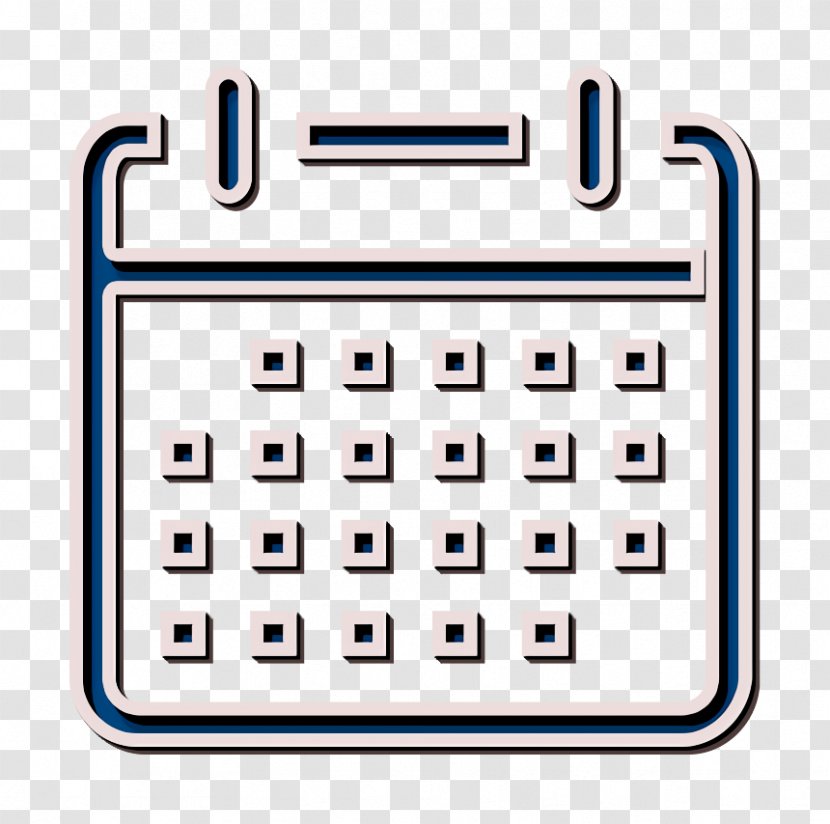 Calendar Icon Events Schedule - Technology - Office Equipment Transparent PNG