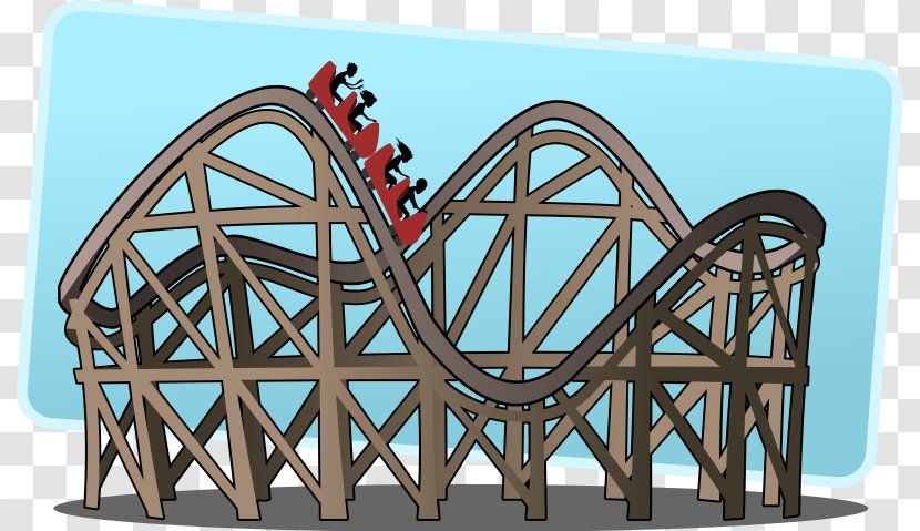 Roller Coaster Amusement Park Free Content Clip Art - Pixabay - Cliparts Transparent PNG
