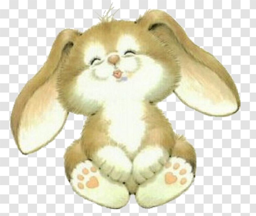 Easter Bunny Domestic Rabbit Hare Clip Art - Plush - Stay Meng Small Gray Transparent PNG