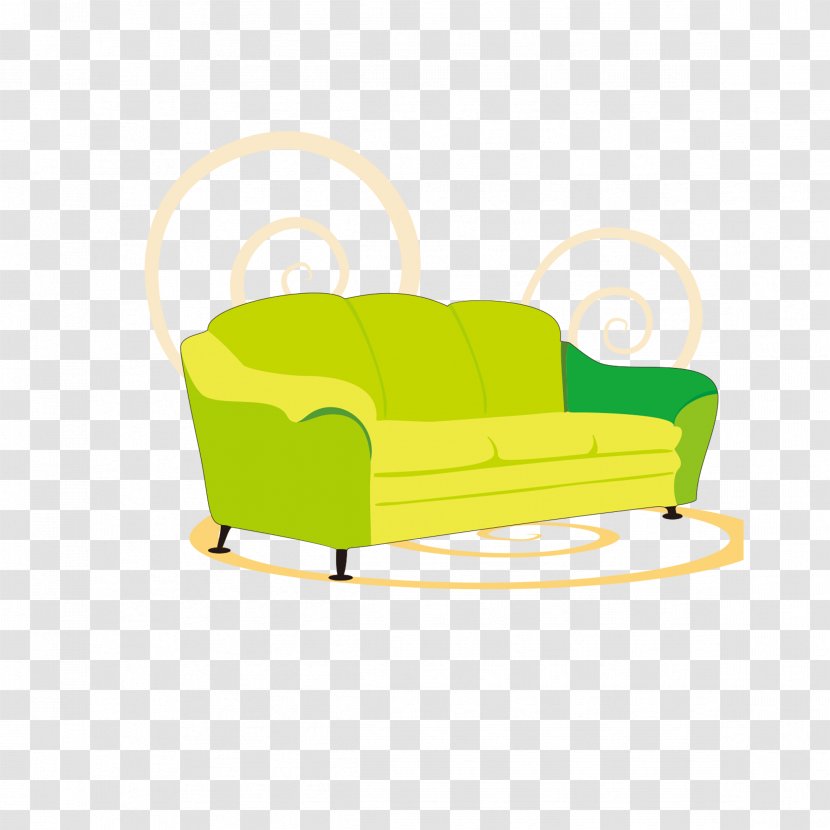 Chair Table Couch - Sofa Transparent PNG