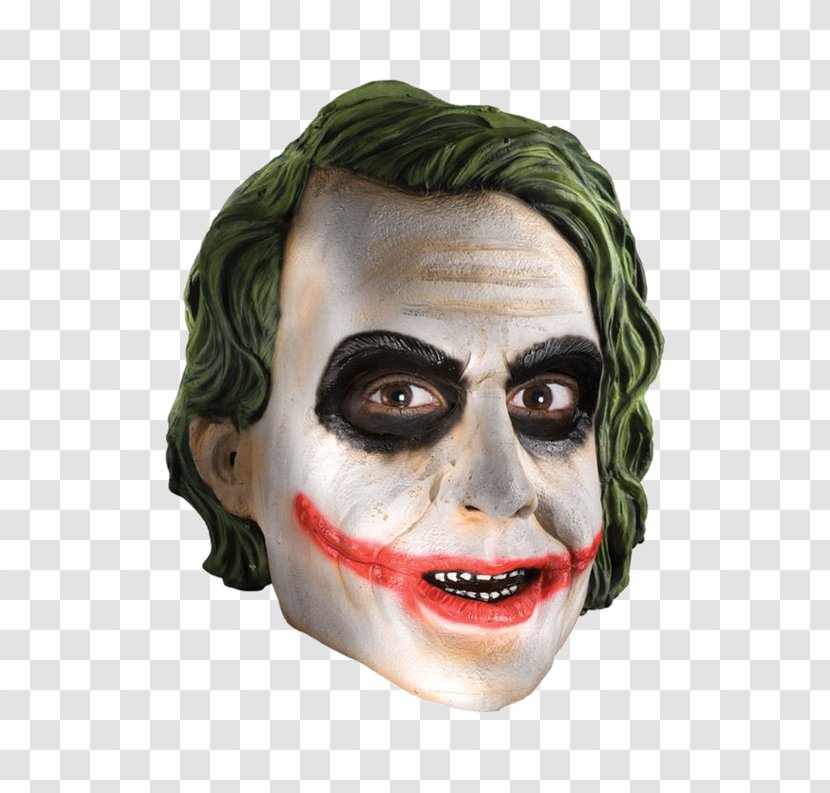 Joker Mask Halloween Costume - Carnival Transparent PNG