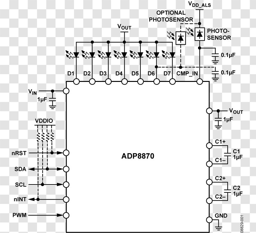 Charge Pump Light-emitting Diode Backlight Electric Current Transistor - Phototransistor - Breakers Ribbon Transparent PNG