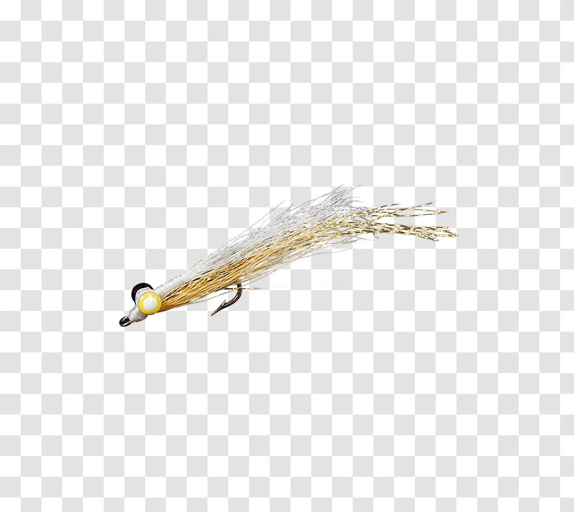 Clouser Deep Minnow Artificial Fly Spoon Lure Gold Transparent PNG