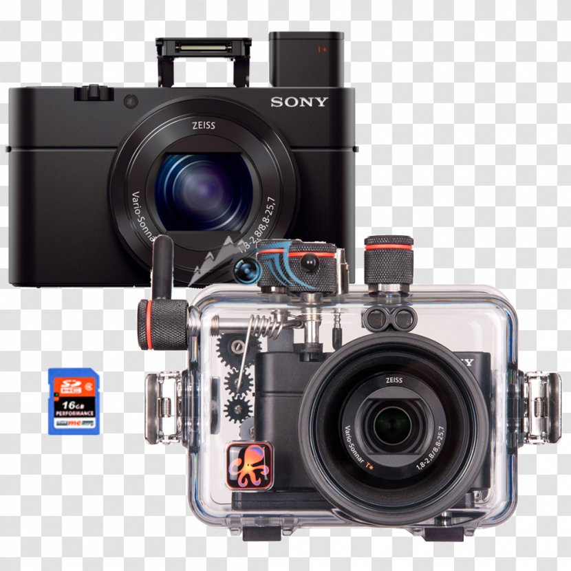 Sony Cyber-shot DSC-RX100 IV III 索尼 Point-and-shoot Camera - Underwater Photography - Rx 100 Transparent PNG