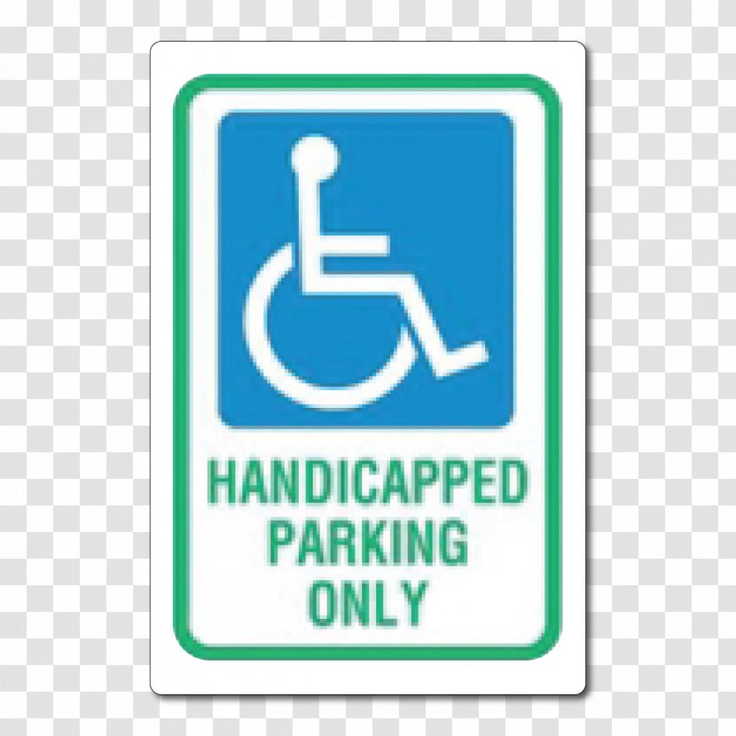Car Park Disabled Parking Permit Bumper Sticker - Business - Non Transparent PNG
