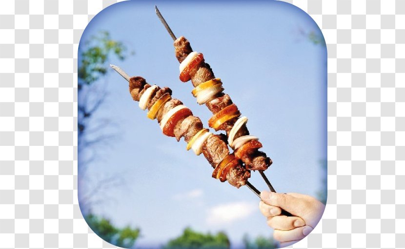 Shashlik Barbecue Chicken Skewer Meat - As Food Transparent PNG