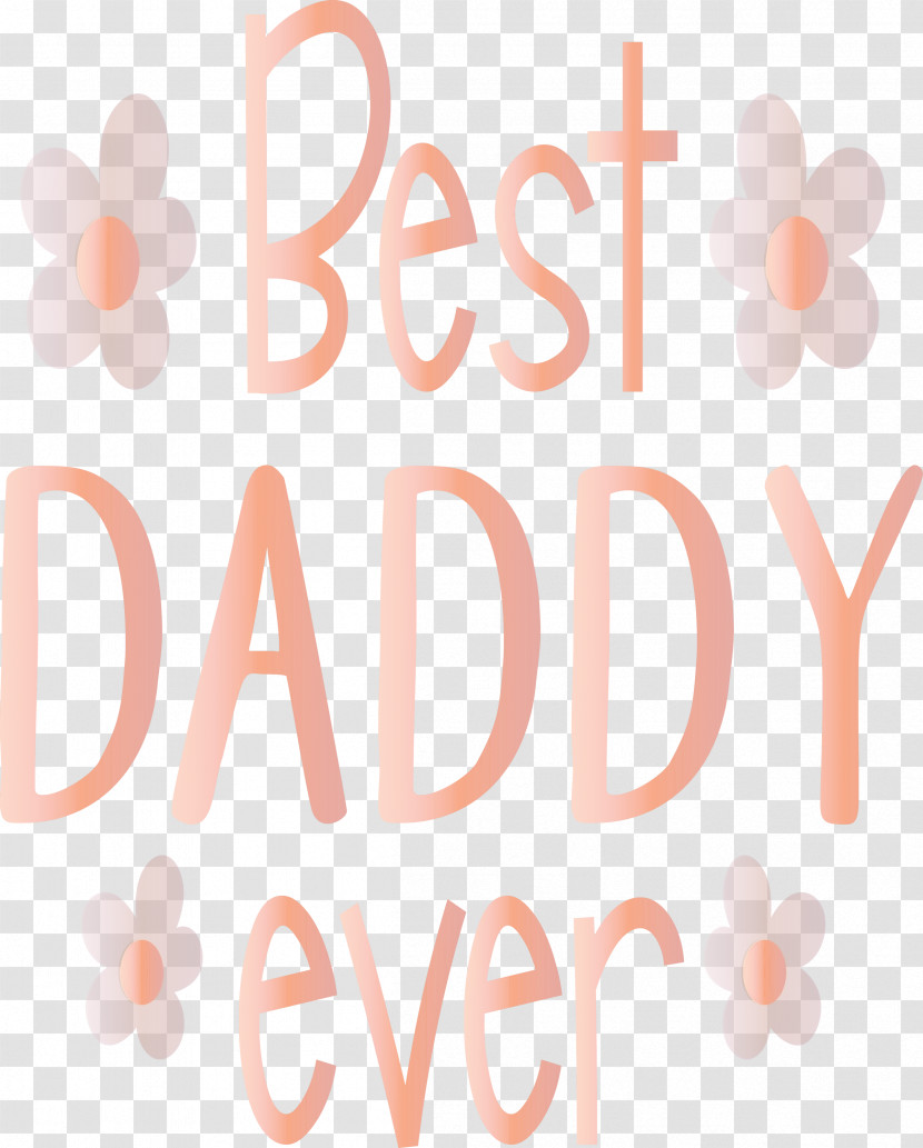 Best Daddy Ever Happy Fathers Day Transparent PNG