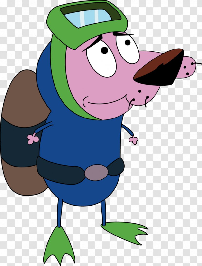 Dog Courage Cartoon Network Animated Transparent PNG