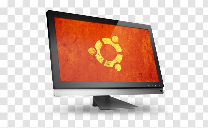 Computer Monitor Flat Panel Display Device - Personal - 05 Ubuntu Transparent PNG