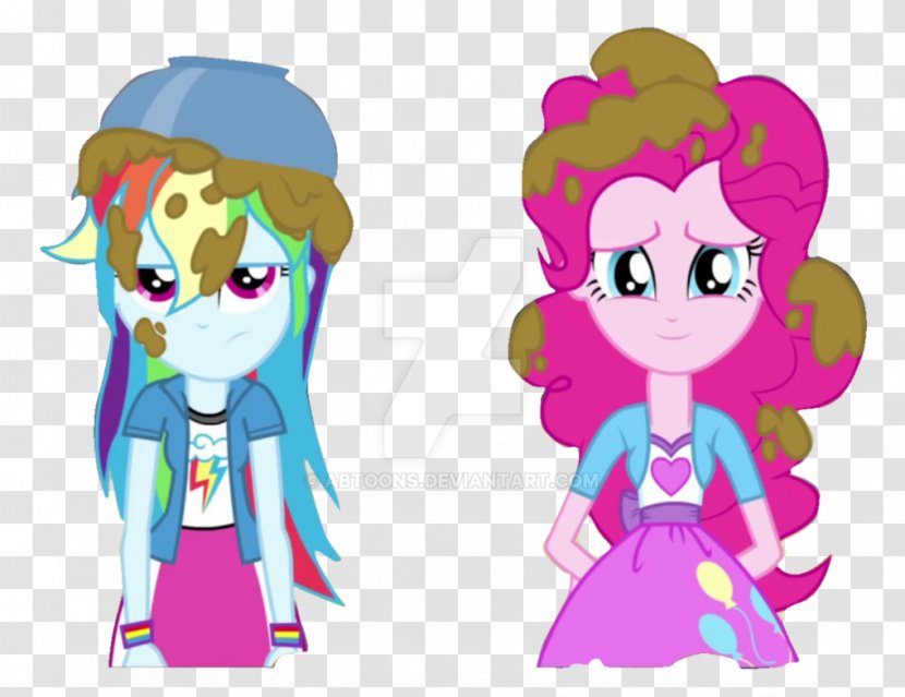 Rainbow Dash Pinkie Pie My Little Pony: Equestria Girls Horse - Frame Transparent PNG