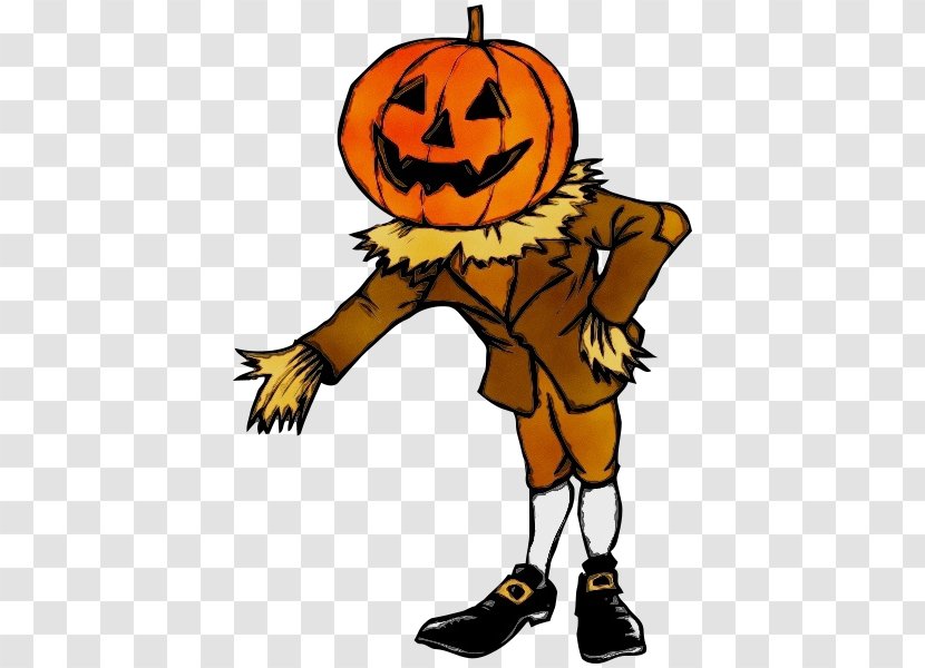 Cartoon Halloween Pumpkin - Thanksgiving - Calabaza Costume Transparent PNG