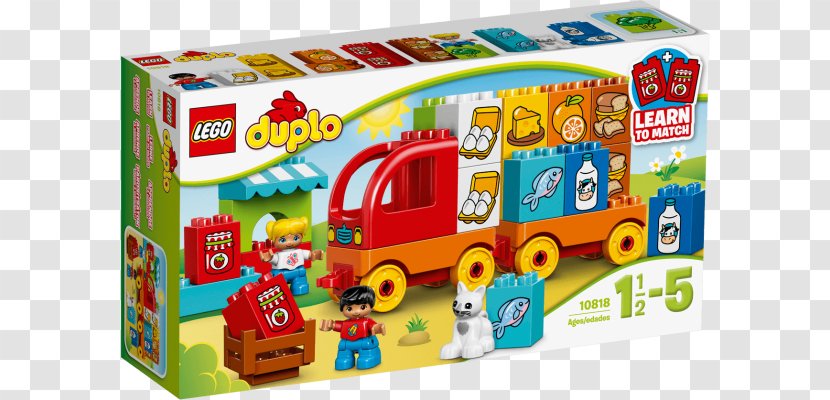 LEGO 10818 Duplo My First Truck Lego Toy Block - Friends Transparent PNG