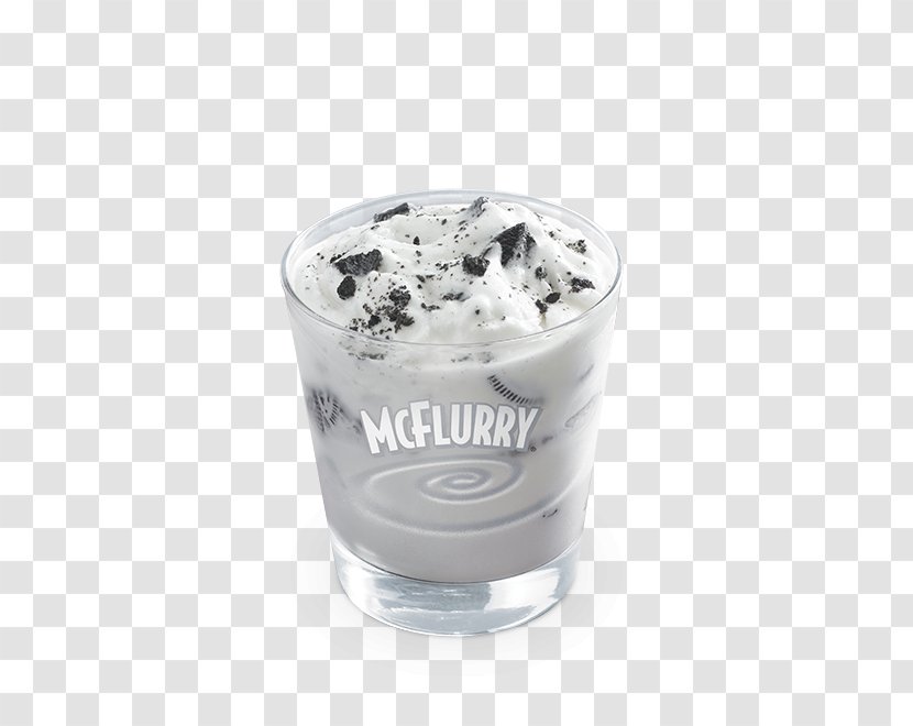 McDonald's McFlurry With Oreo Cookies Sundae #1 Store Museum Ice Cream Transparent PNG