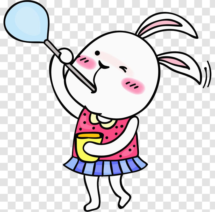 Illustration - Frame - Bubble Bunny Transparent PNG