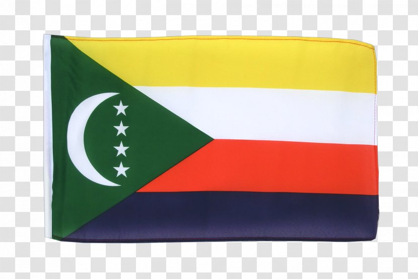 Flag Of The Comoros Afrika Bayroqlari Fahne - African Union Transparent PNG