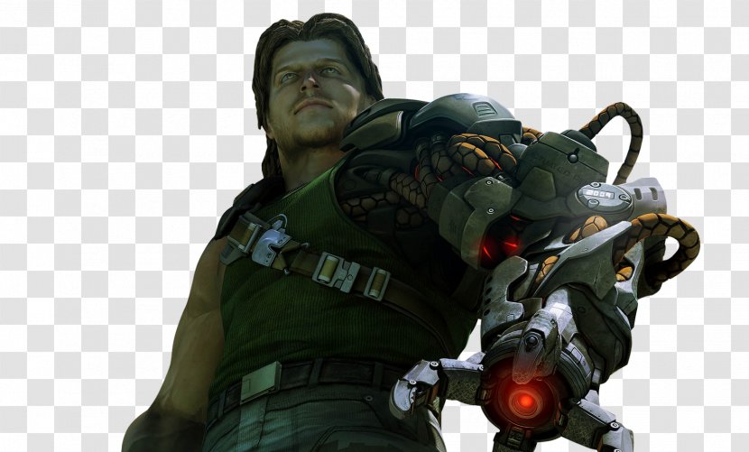 Robotic Arm Bionic Commando Rearmed 2 Hand Transparent PNG