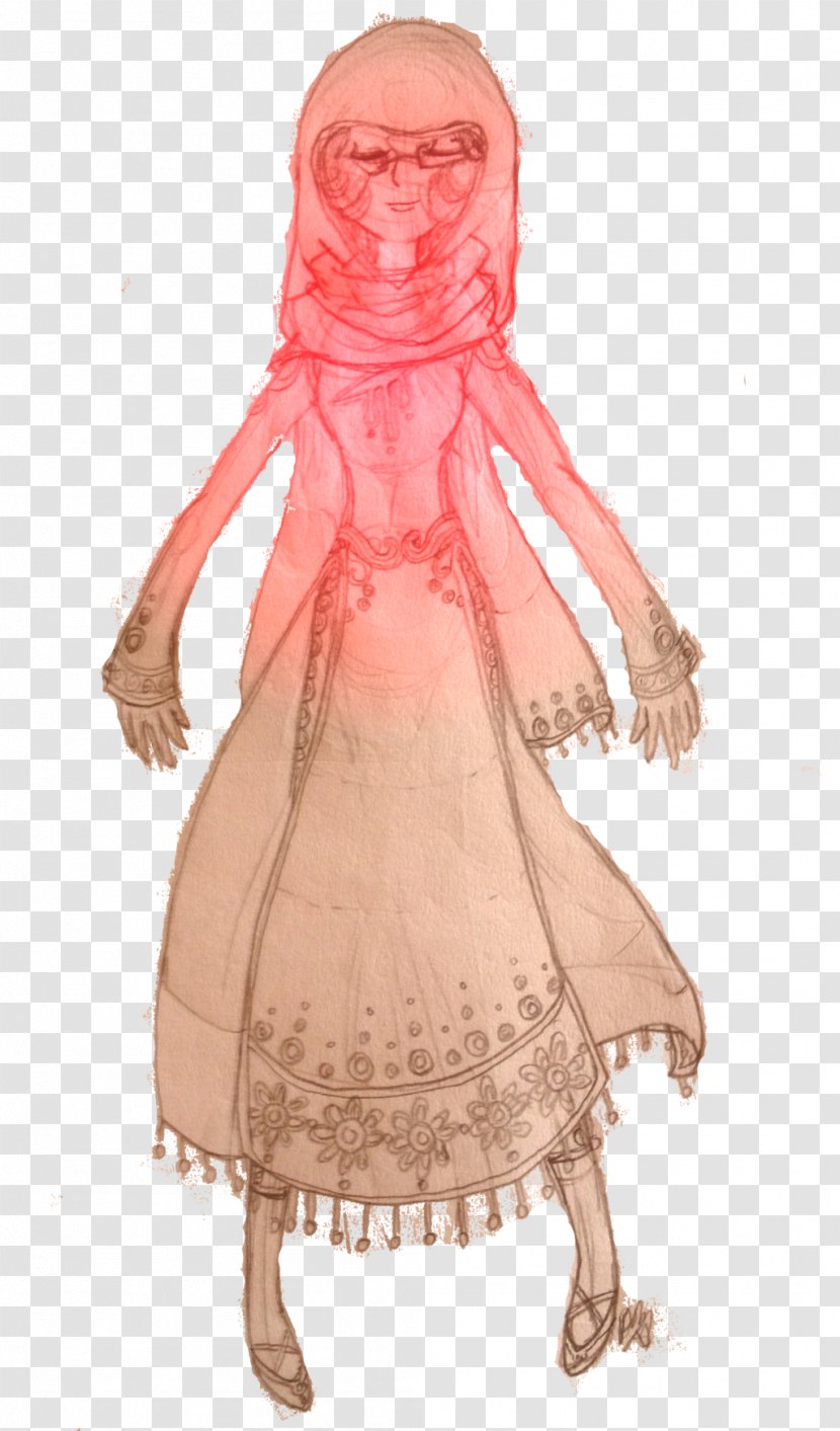 Costume Design Outerwear Pink M - Peach - Seer Transparent PNG