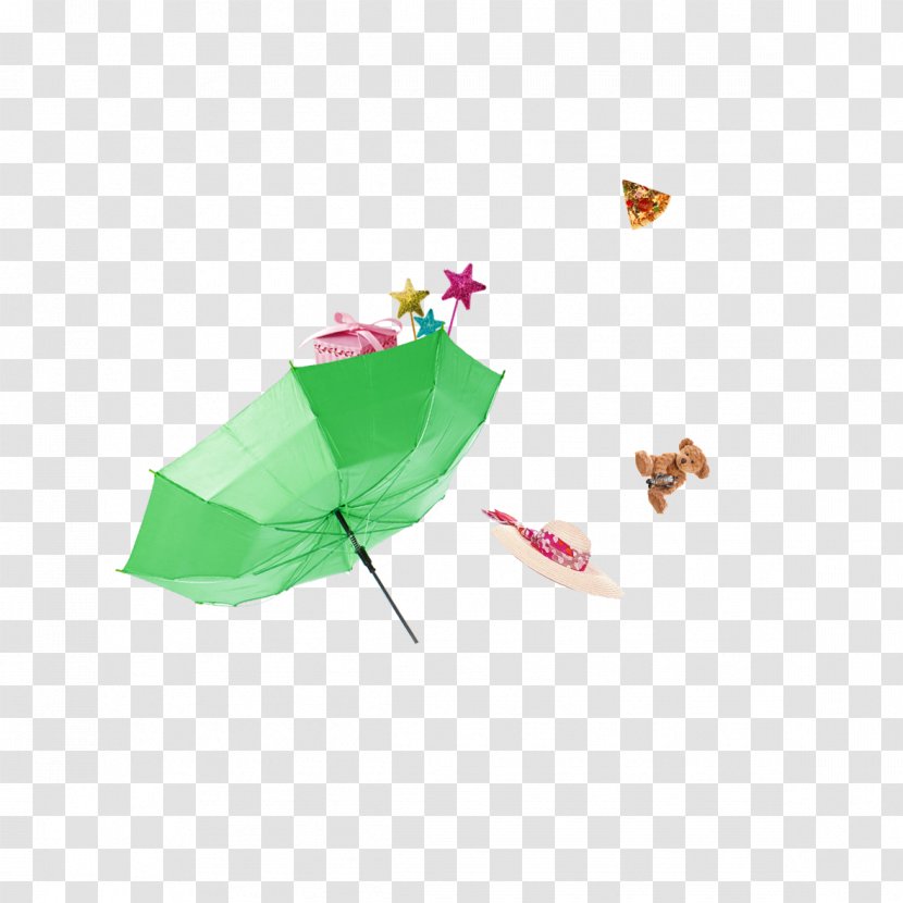 Designer Umbrella - Leaf - Garnish Transparent PNG
