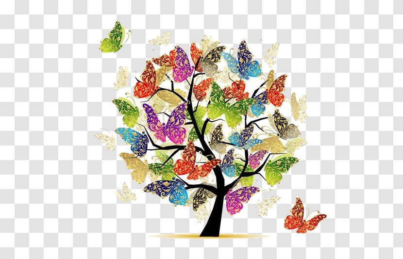 Watercolor Tree - Plant - Drawing Transparent PNG