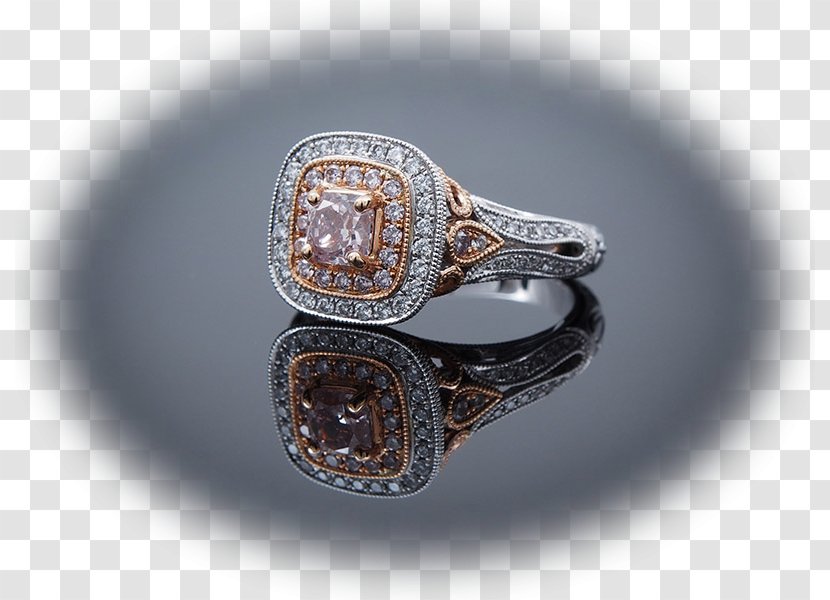 Ring Diamond Gold Jewellery Sapphire Transparent PNG