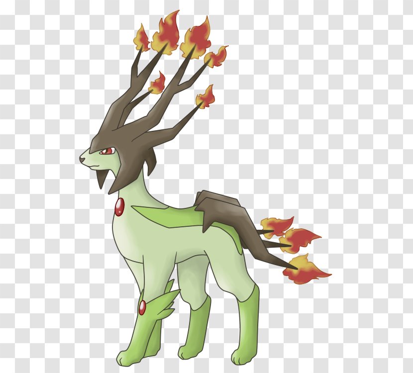 Pokémon X And Y Gold Silver Reindeer Battle Revolution - Tail - Incense Sticks Transparent PNG