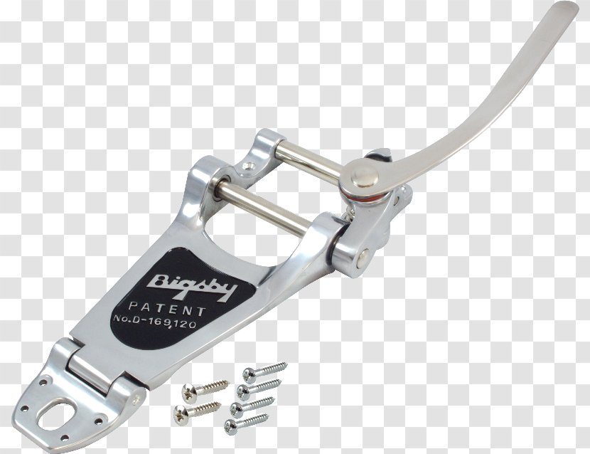Gibson Les Paul Bigsby Vibrato Tailpiece Systems For Guitar Archtop Electric - Audiofanzine Transparent PNG
