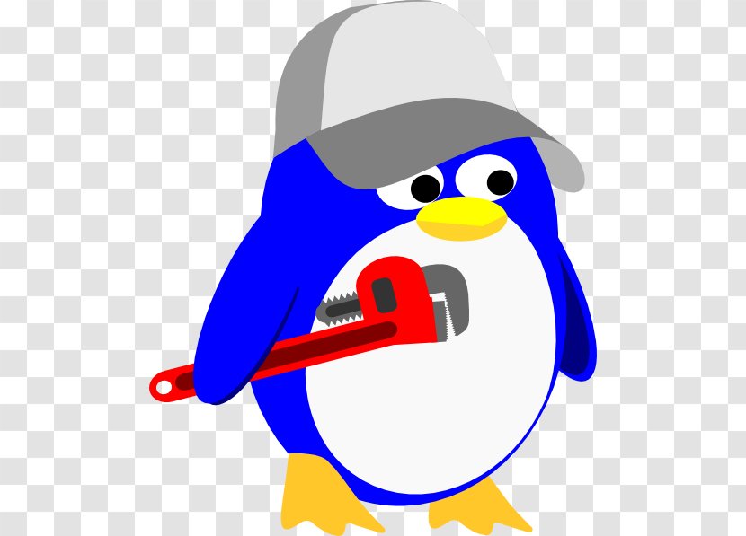 Penguin Plumbing Plumber Clip Art - Cliparts Transparent PNG