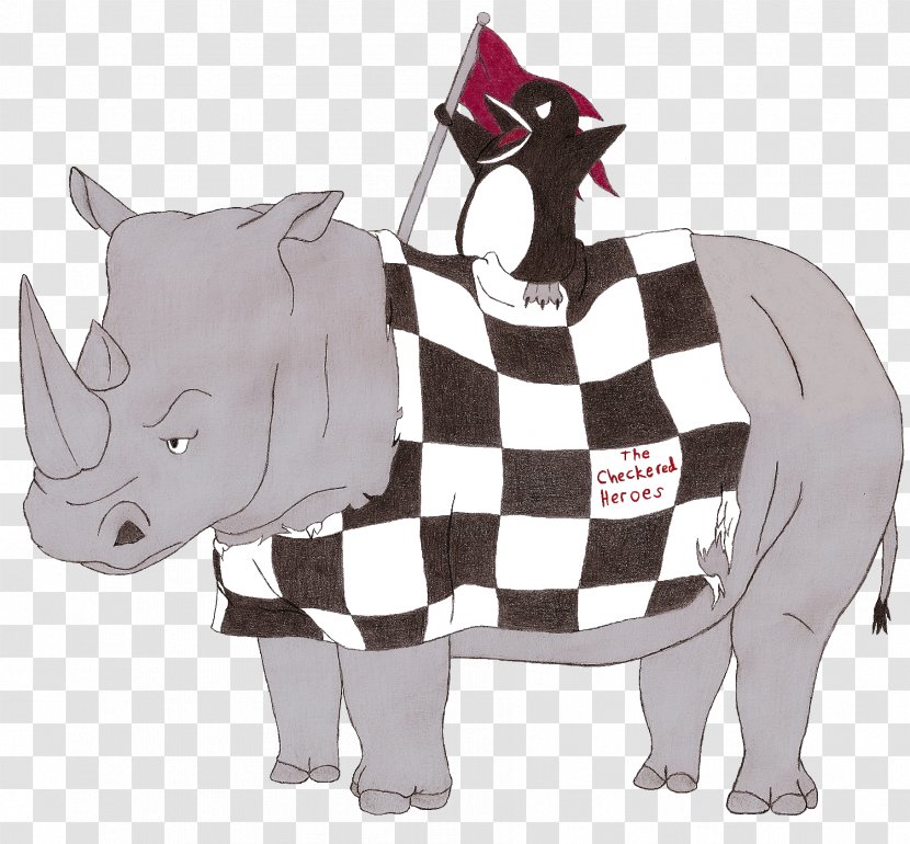 Horse Rhinoceros Pig Cattle Mammal - Like Transparent PNG