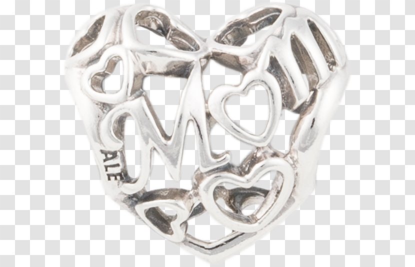 Silver Pandora Charm Bracelet Jewellery - Jewelry Making Transparent PNG