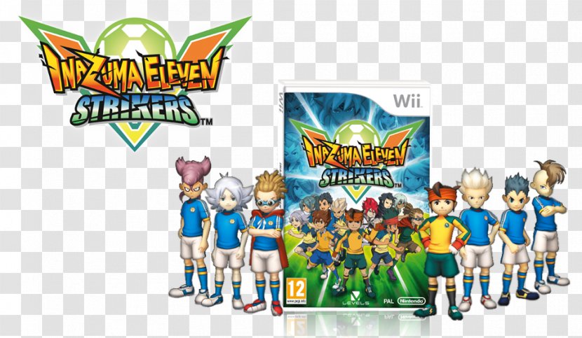 Inazuma Eleven Strikers Wii Video Game Computer Software Action & Toy Figures - Area - Showcase Transparent PNG
