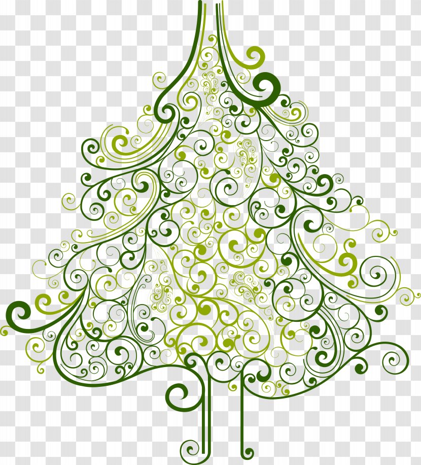 Christmas Tree Clip Art - Spruce Transparent PNG