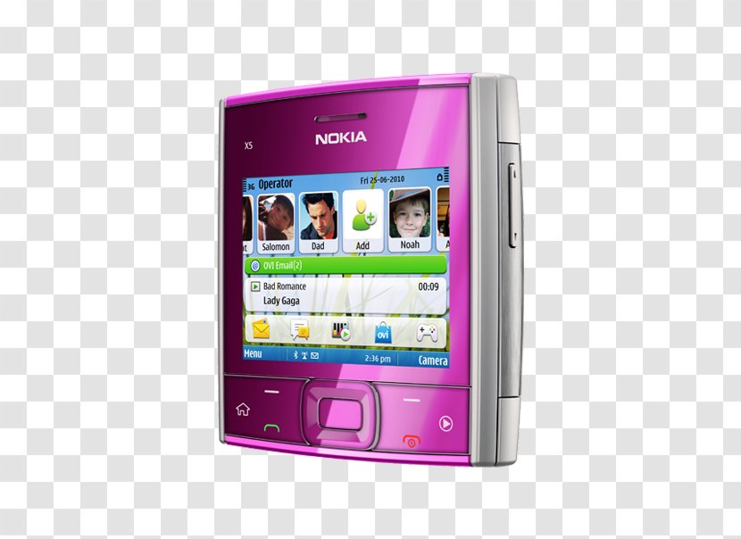 Nokia X5 X6 Asha 200/201 X2-01 - X - N9 Transparent PNG