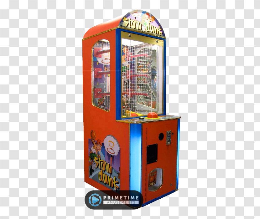 Merchandiser Game Amusement Arcade Machine Primetime Amusements - SlamDunk Transparent PNG