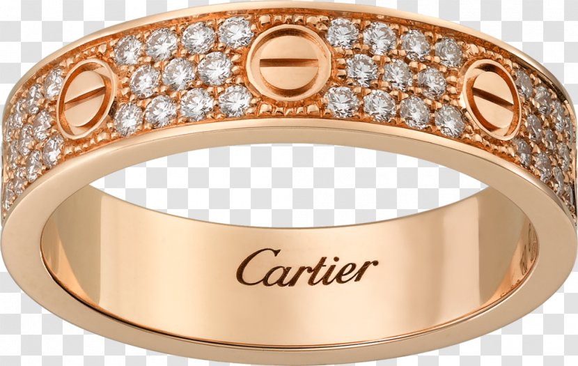 Earring Cartier Love Bracelet Wedding Ring Transparent PNG