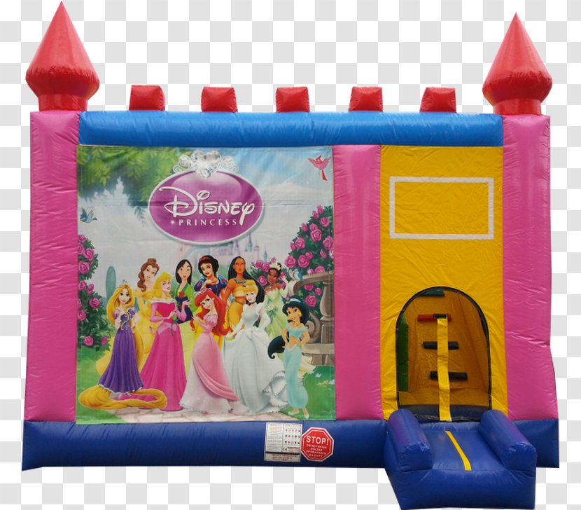 Playground Slide Inflatable Bouncers Game Toy Recreation - Castle Princess Transparent PNG