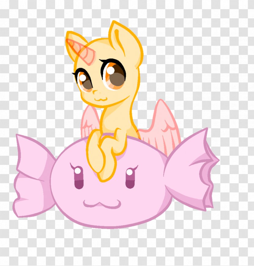 My Little Pony Horse Drawing Art - Heart - Happy Unicorn Transparent PNG