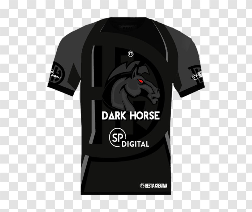 T-shirt Logo Technology - Top - Dark Horse Transparent PNG