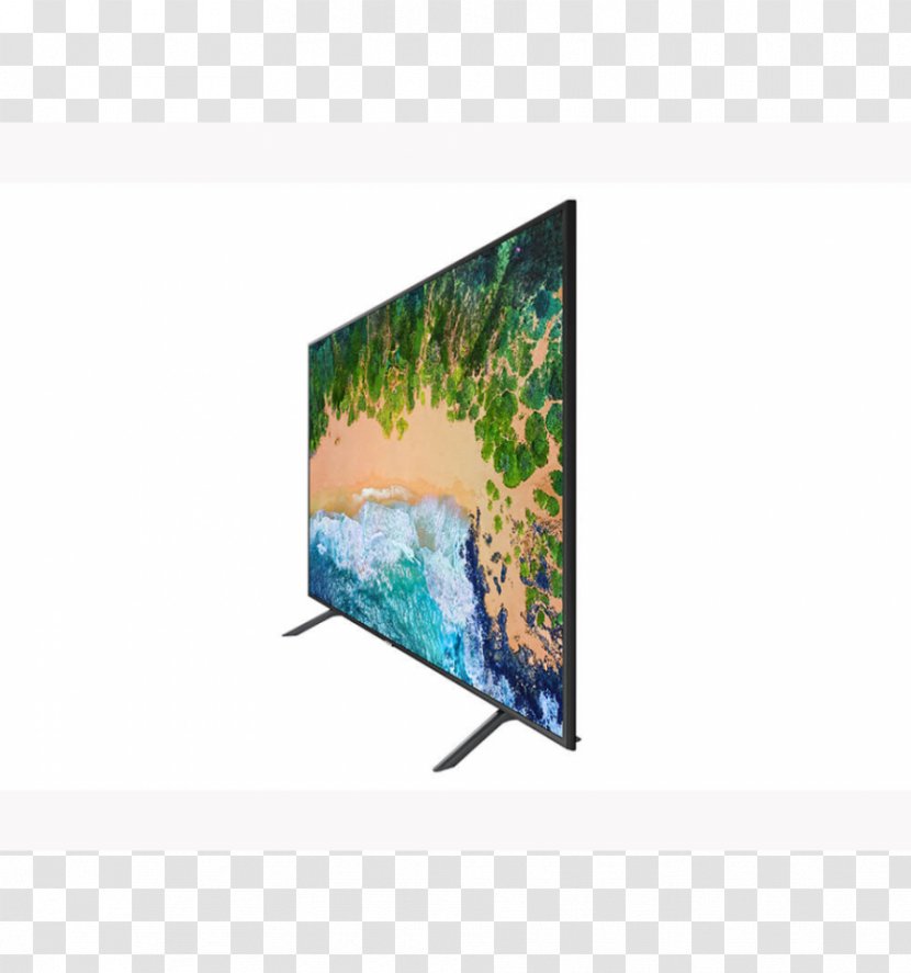 Samsung NU7100 Series 4K Resolution Smart TV LED-backlit LCD - Media Transparent PNG