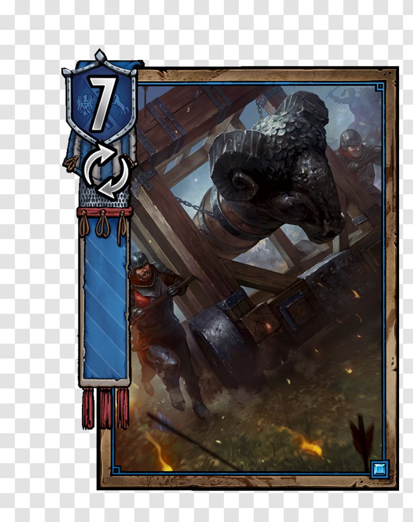 Gwent: The Witcher Card Game 3: Wild Hunt Battering Ram Wall Transparent PNG