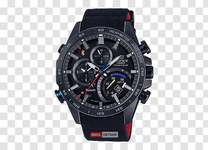 Scuderia Toro Rosso Casio Edifice EQB-800DB Watch EQB-500D-1A Formula 1 - Clock Transparent PNG