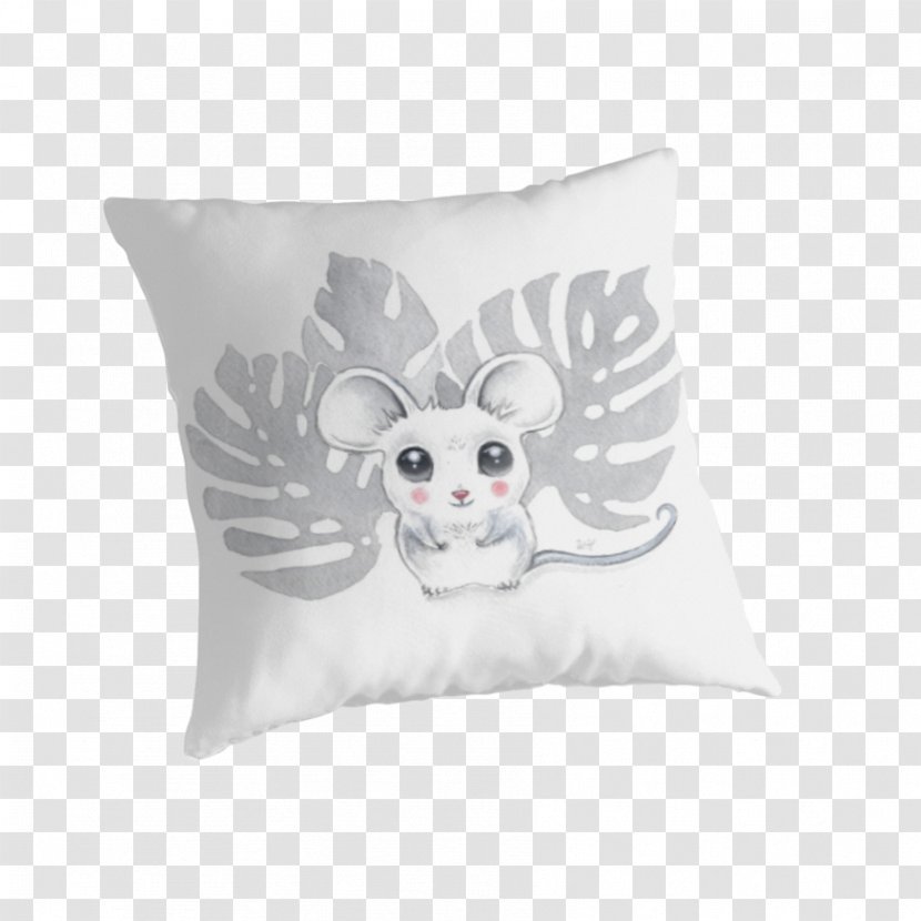 Throw Pillows Cushion Cosmetics Eyelash - White - Watercolor Willow Transparent PNG