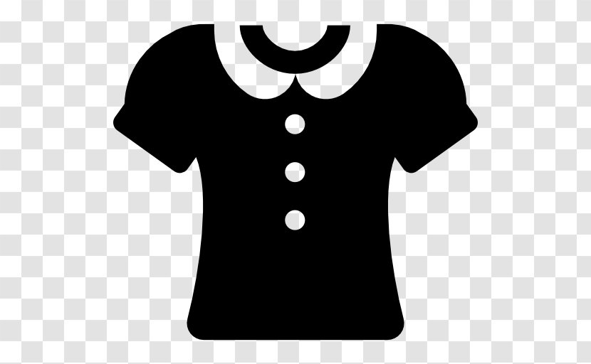 T-shirt Blouse Clothing Collar Jacket - Neck Transparent PNG