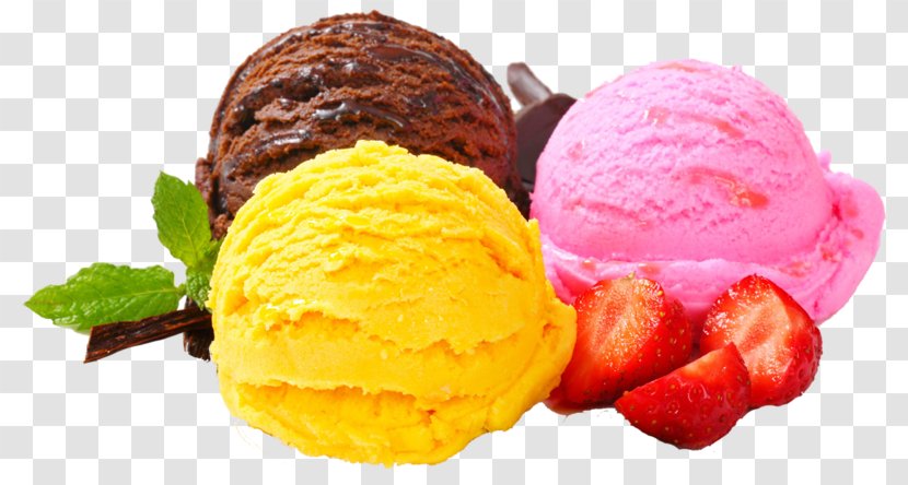Neapolitan Ice Cream Frozen Yogurt Dessert Flavor Transparent PNG