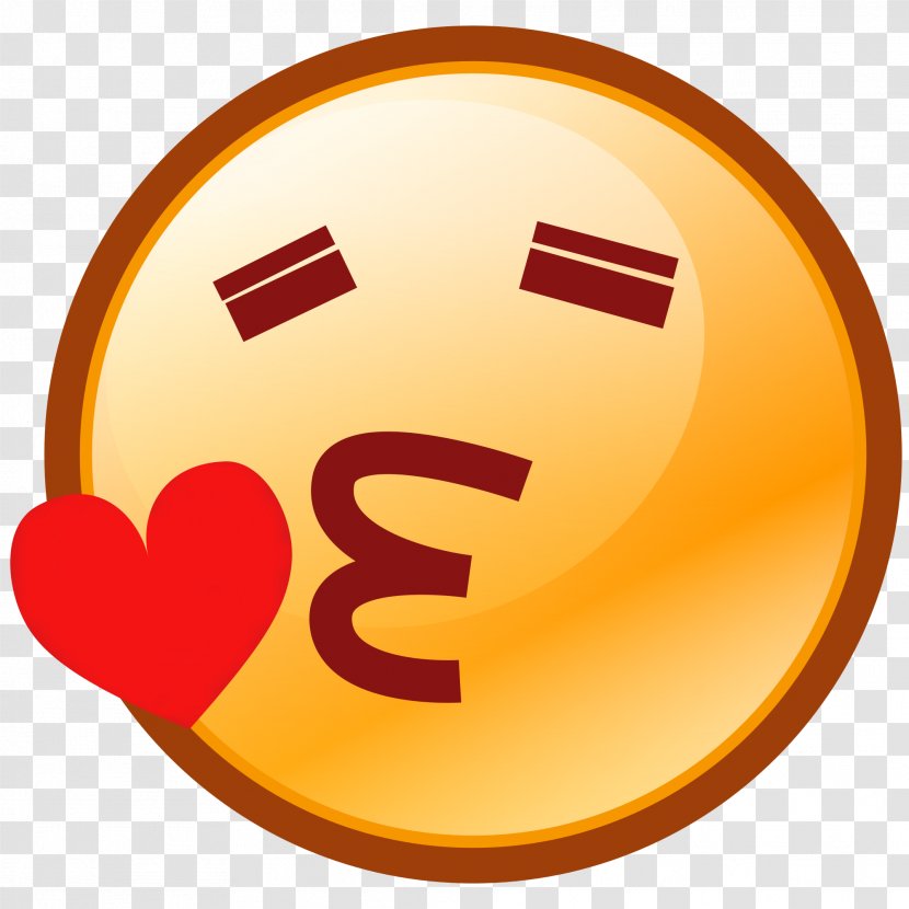 Emoji Smiley Kiss Emoticon Love - Smile Transparent PNG