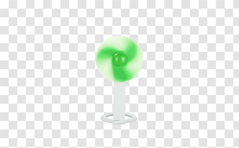 Fan USB Download - Green - Small Picture Material Transparent PNG