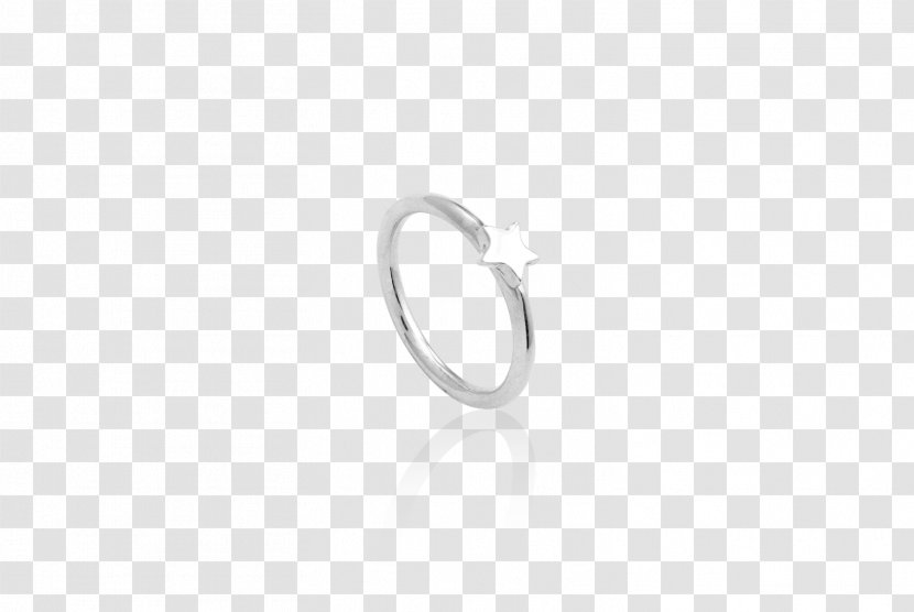Earring Silver Product Design Body Jewellery - Platinum Transparent PNG