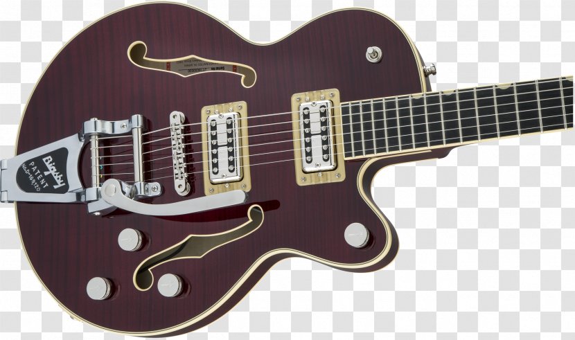 Acoustic-electric Guitar Gretsch Cutaway - Musical Instrument - Flame Tiger Transparent PNG