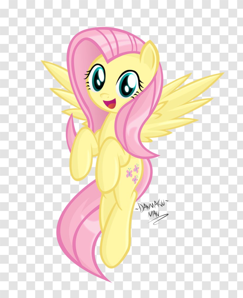 My Little Pony Fluttershy Applejack Horse - Deviantart Transparent PNG