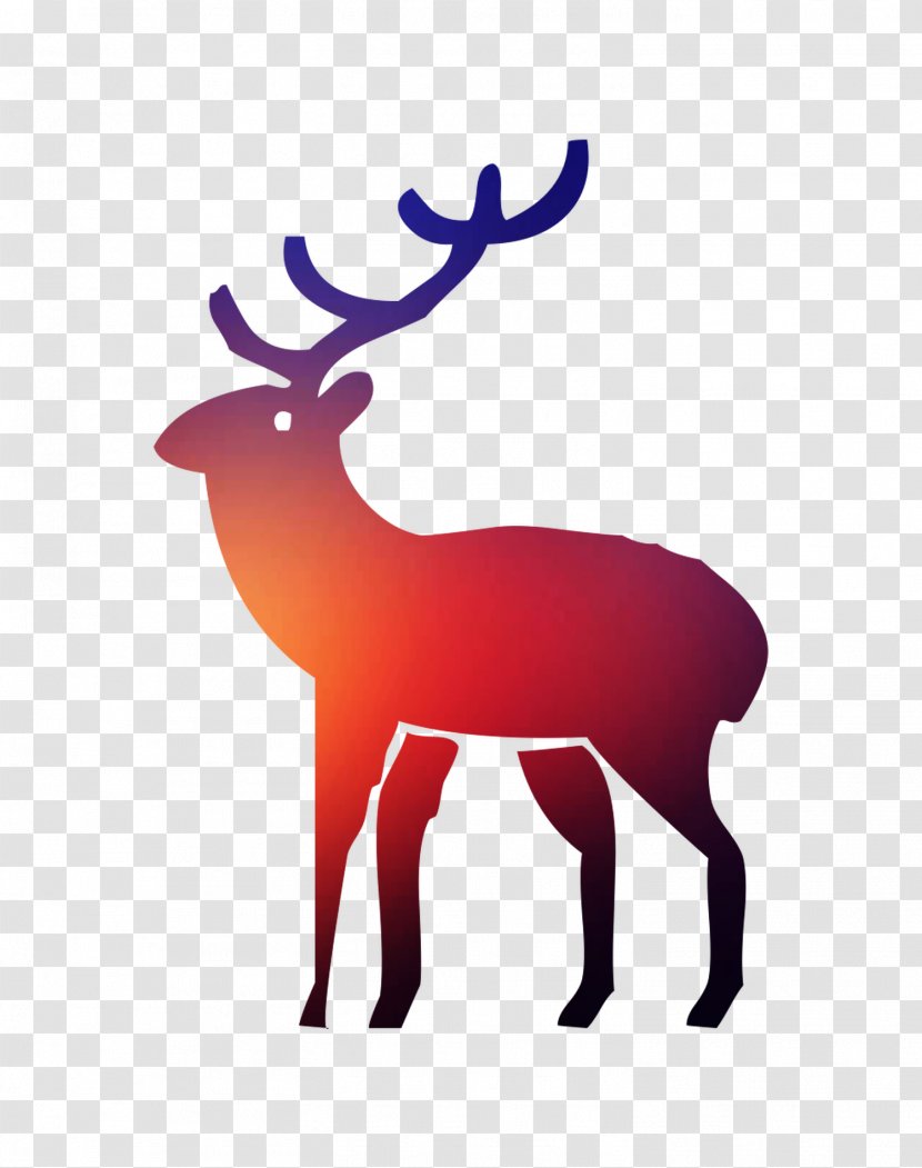 Reindeer Christmas Day Illustration Holiday Clip Art - Wildlife Transparent PNG